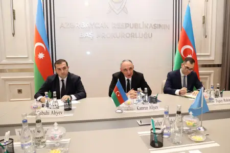 Kamran Əliyev UNODC nümayəndə heyətini qəbul etdi