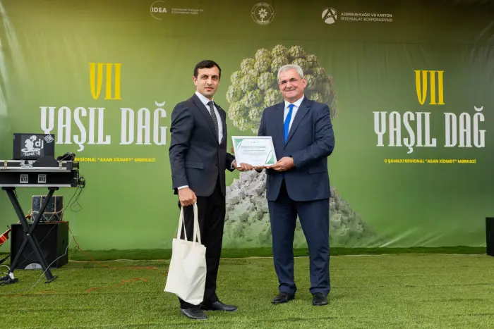 Şamaxıda 7-ci “Yaşıl dağ” ekoloji aksiyası keçirildi