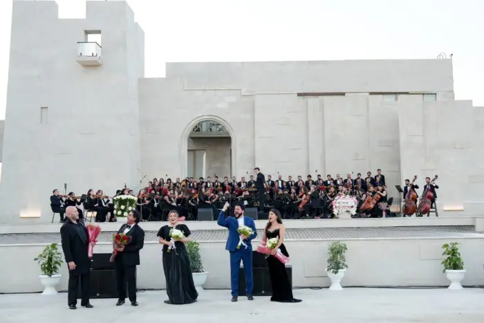 Binədə "Yeni qala" konsert kompleksi açılıb