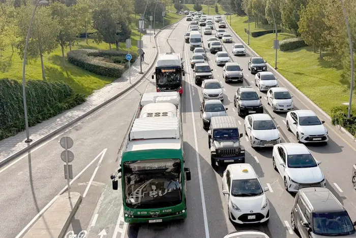 Bakıda daha iki küçədə avtobus zolağı yaradıldı