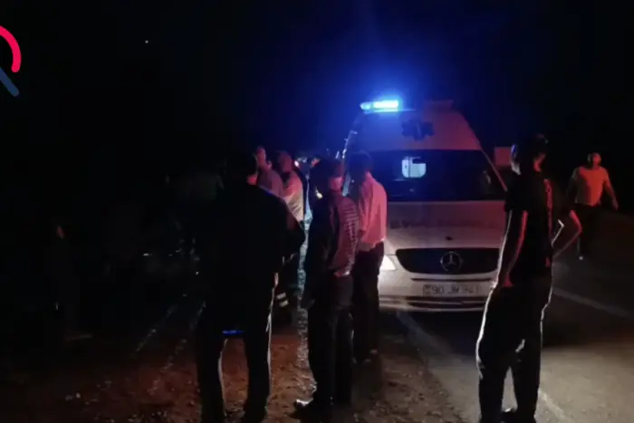 Salyanda "Audi" piyadanı vuraraq öldürdü