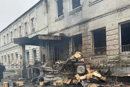 Pavloqradda azərbaycanlı polis rəisinin kabineti dron hücumuna məruz qalıb