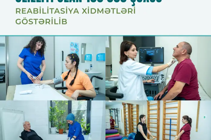 Azərbaycanda 100 min əlil şəxsə reabilitasiya edilib