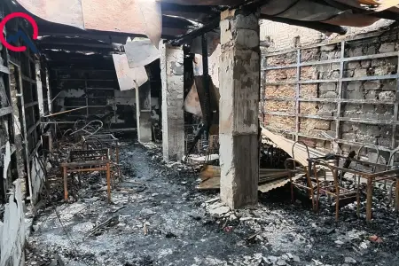 Qazax Psixiatriya Xəstəxanasında yanğın: 44 nəfər təxliyə olundu