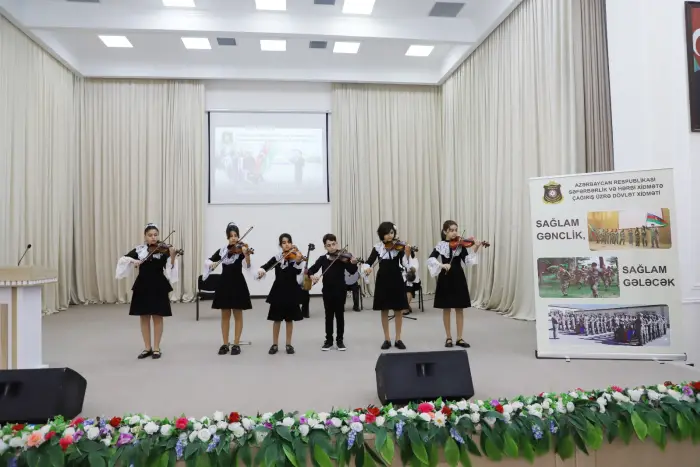 Bərdədə gənclər üçün vətənpərvərlik tədbiri keçirilib