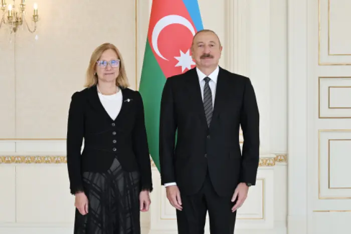 Prezident İlham Əliyev Estoniyanın ilk səfirini qəbul etdi