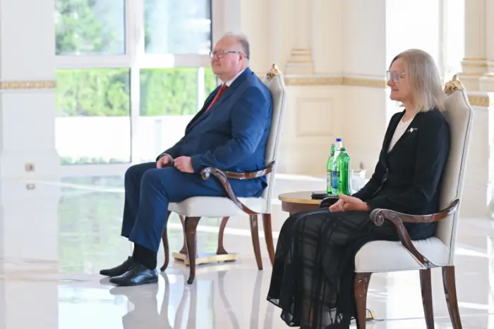 Prezident İlham Əliyev Estoniyanın ilk səfirini qəbul etdi