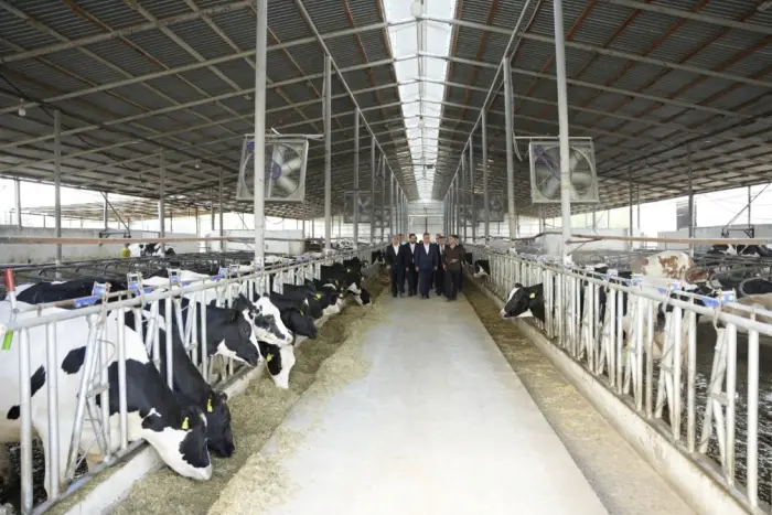 Goranboyda aqrar layihələrə baxış: yeni suvarma sistemləri