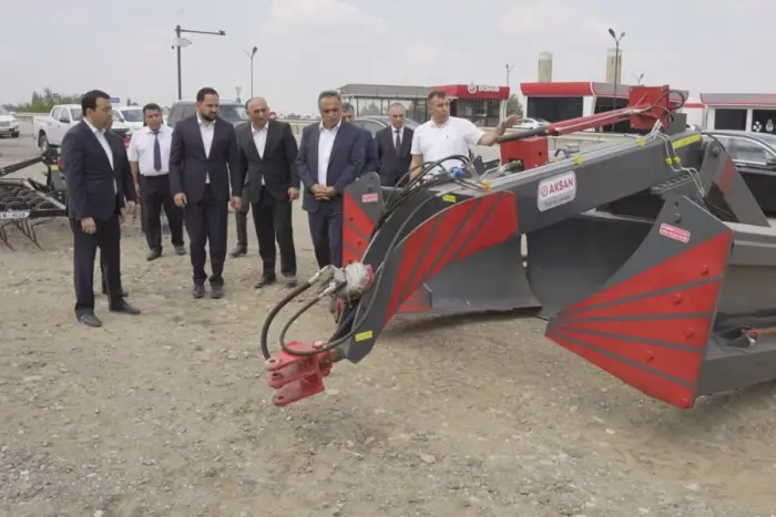Goranboyda aqrar layihələrə baxış: yeni suvarma sistemləri
