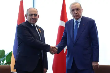 Ərdoğan BMT sessiyası çərçivəsində Paşinyanı qəbul etdi