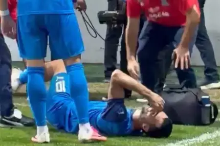Mahir Emreli Tacikistanla yoxlama oyununda zədələndi
