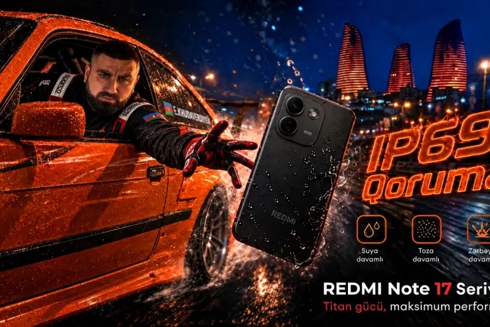 Elvin Xudaverdiyev REDMI Note 17 Pro Max 5G-ni sınadı