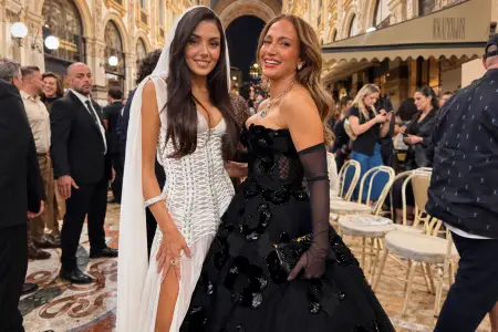 Hande Erçel Milanda Cennifer Lopezlə görüşüb