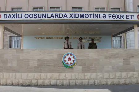 Hərbi Prokurorluq Naxçıvanda hərbi hissələri ziyarət edib