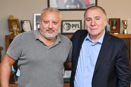 İsgəndər Cavadov PFL prezidenti ilə görüşdü