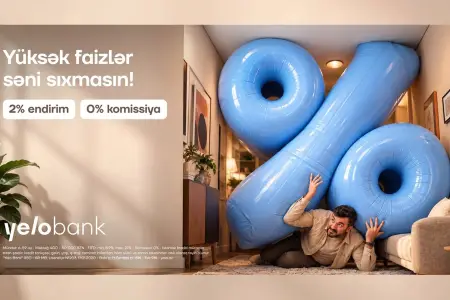 Yelo Bank fərqli kreditləri 2%-dək endirimlə birləşdirir