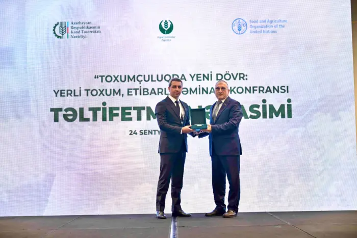 FAO və Aqrar Xidmətlər Agentliyi toxumçuluq üzrə konfrans keçirib