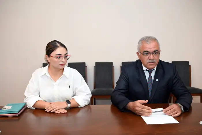 Mədəniyyət naziri Adil Kərimli Naxçıvanda vətəndaşları qəbul etdi