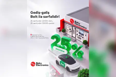 Bakıda iPhone gecəsində "Bolt"dan 25% endirimli səfər