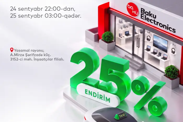 Bakıda iPhone gecəsində "Bolt"dan 25% endirimli səfər