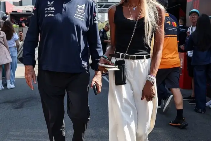 Naomi Kempbell Bakıda Flavio Briatore ilə görüntülənib