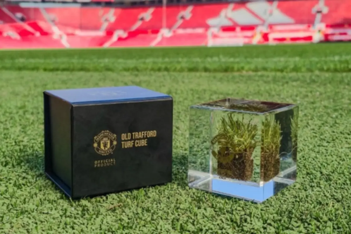 "Old Trafford"un ot örtüyü kolleksiya kimi satılır