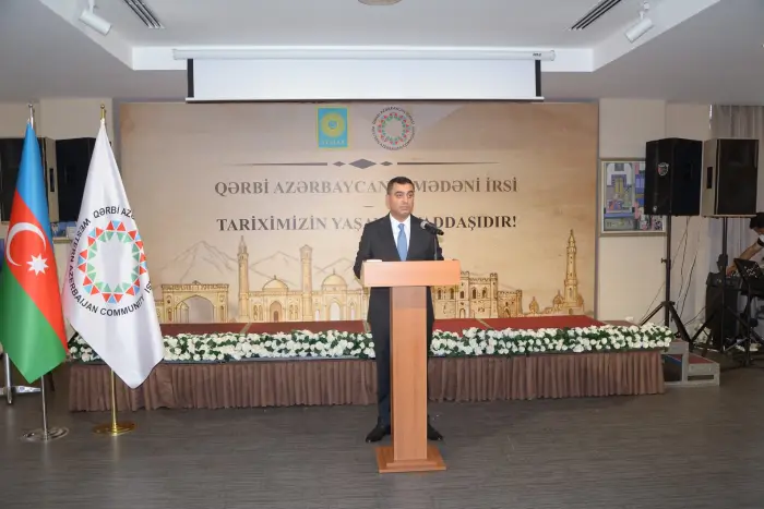 Yevlaxda Qərbi Azərbaycan irsi mövzusunda tədbir olub