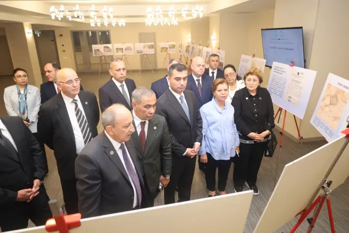 Yevlaxda Qərbi Azərbaycan irsi mövzusunda tədbir olub