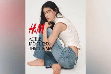 H&M Bakıda ilk mağazasını 17 oktyabrda açır