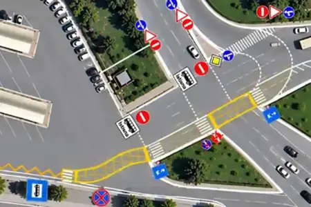 Bakıda Avtovağzal stansiyasına yeni avtobus zolağı çəkildi