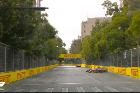 Bakıda Formula 2 yarışında Montoya qəza etdi