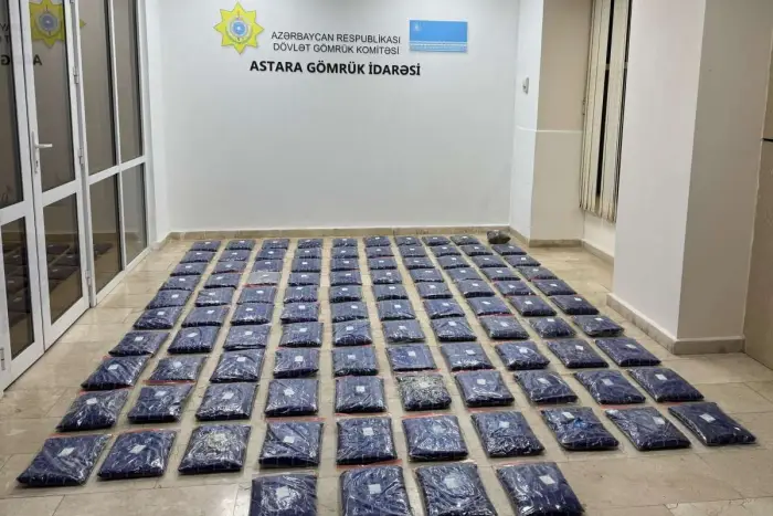 Astarada İrandan gələn yükdə 51 kq marixuana aşkarlandı