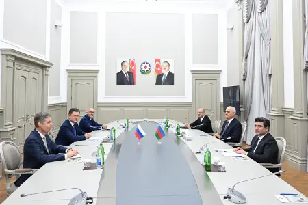 Şahin Mustafayev Aleksandr Novak ilə görüşüb