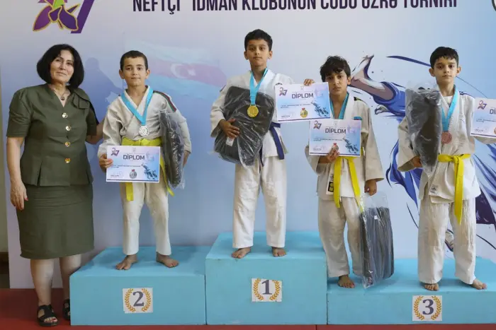 "Neftçi" İdman Klubu Sumqayıtda cüdo turniri keçirib