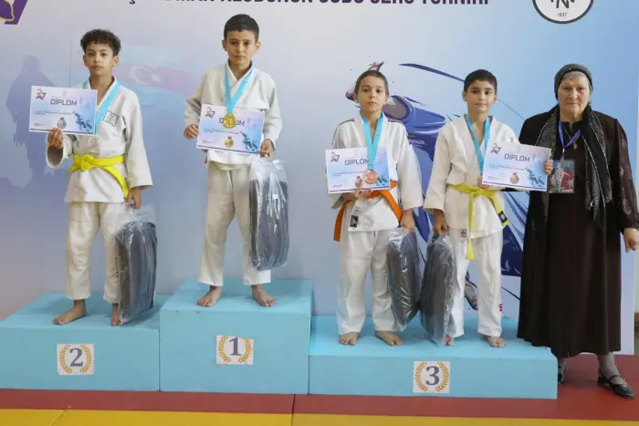 "Neftçi" İdman Klubu Sumqayıtda cüdo turniri keçirib