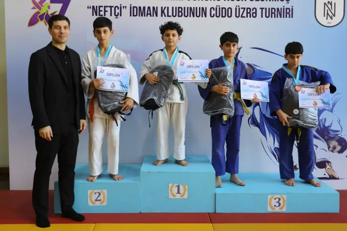 "Neftçi" İdman Klubu Sumqayıtda cüdo turniri keçirib