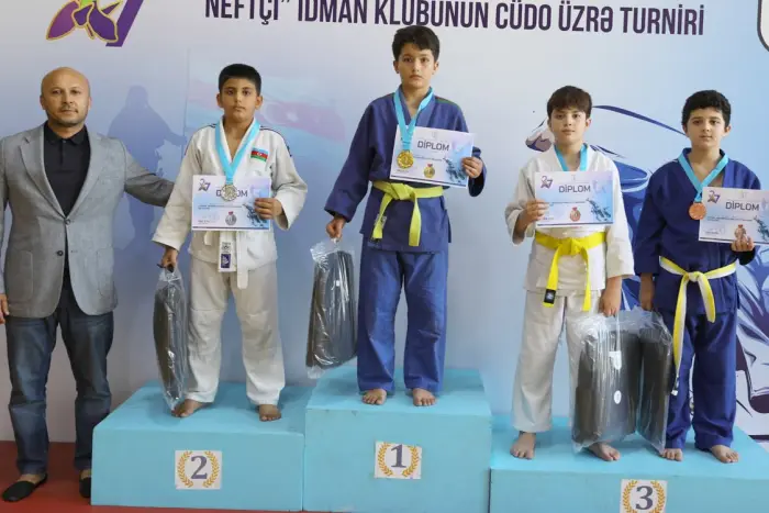 "Neftçi" İdman Klubu Sumqayıtda cüdo turniri keçirib