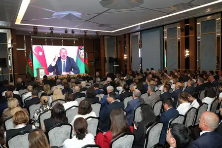 Nizamidə Dövlət Suverenliyi Gününə dair konfrans keçirildi