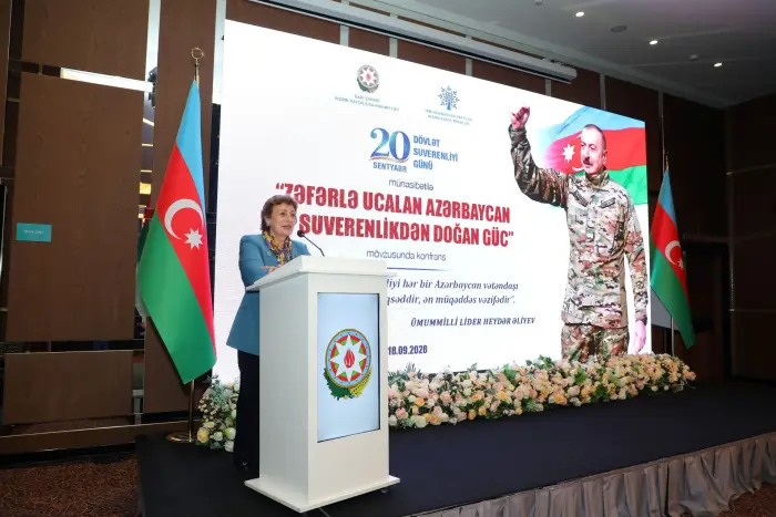 Nizamidə Dövlət Suverenliyi Gününə dair konfrans keçirildi