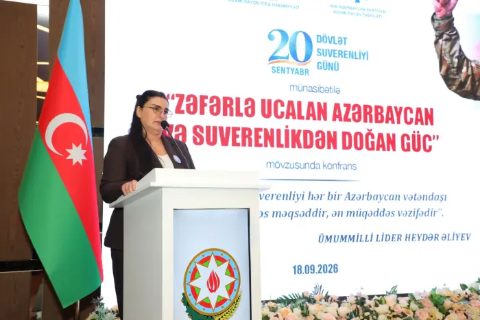 Nizamidə Dövlət Suverenliyi Gününə dair konfrans keçirildi