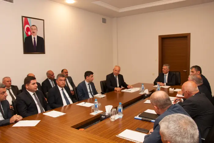 Biləsuvarda Dövlət Proqramının icrası müzakirə olunub