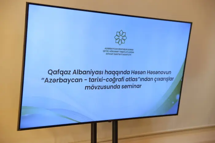 Bakıda Qafqaz Albaniyasına həsr olunmuş seminar keçirilib