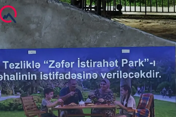 Səbaildə “Bəy Mamed” hasarlanan həyəti parka çevirir