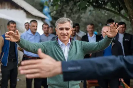 Anar Ələkbərov Astarada Pəncəli Teymurovun ailəsinə qonaq getdi