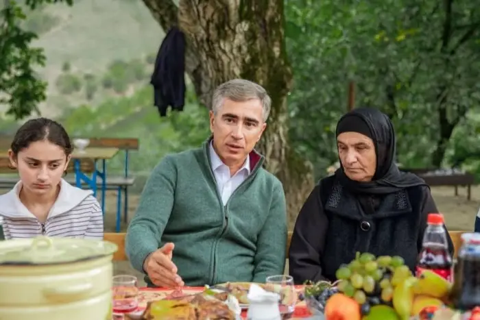 Anar Ələkbərov Astarada Pəncəli Teymurovun ailəsinə qonaq getdi