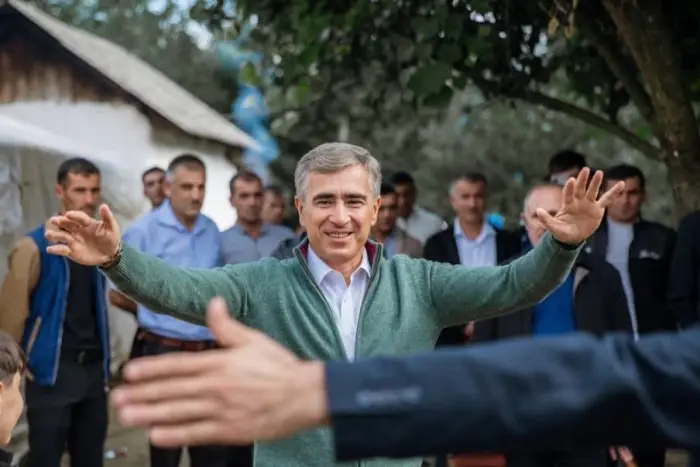 Anar Ələkbərov Astarada Pəncəli Teymurovun ailəsinə qonaq getdi