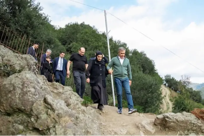 Anar Ələkbərov Astarada Pəncəli Teymurovun ailəsinə qonaq getdi
