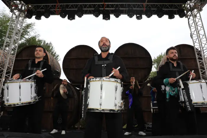 Şamaxının Meysəri kəndində Üzüm və Şərab Festivalı başladı
