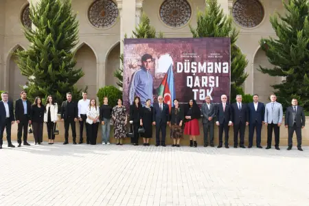 Ağdamda Natiq Qasımov haqqında film nümayiş olunub