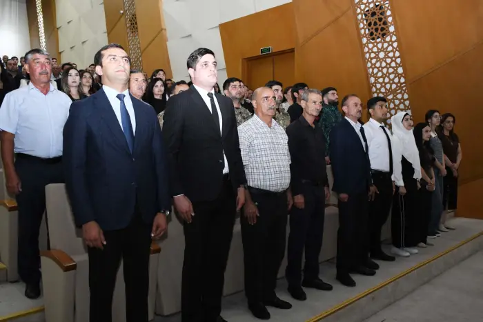 Ağdamda Natiq Qasımov haqqında film nümayiş olunub